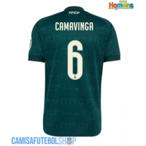 Camisa de time de futebol Real Madrid Eduardo Camavinga #6 Replicas 2º Equipamento 2026-27 Manga Curta